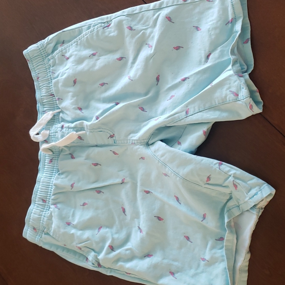 George Blue Flamingo Shorts